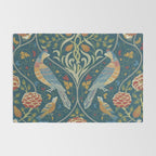William Morris Seasons by May Melsetter Indigo Blue Rug Gallery Image 2