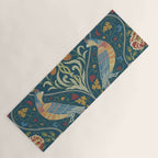 William Morris Seasons by May Melsetter Indigo Blue Yoga Mat Gallery Image 1