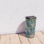 William Morris Seasons by May Melsetter Indigo Blue Travel Mug Gallery Image 4