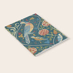 William Morris Seasons by May Melsetter Indigo Blue Notebook Gallery Image 2
