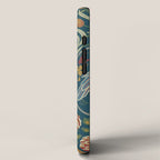 William Morris Seasons by May Melsetter Indigo Blue iPhone Case Gallery Image 2