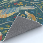 William Morris Seasons by May Melsetter Indigo Blue Rug Gallery Image 4