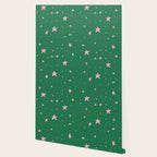 Pink nighttime stars  Wallpaper Gallery Image 2