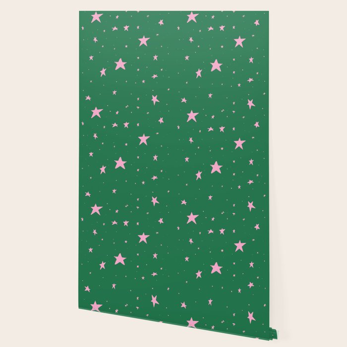 Pink nighttime stars  Wallpaper Gallery Image 2