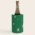 Pink nighttime stars  Wine Chiller Gallery Image 2