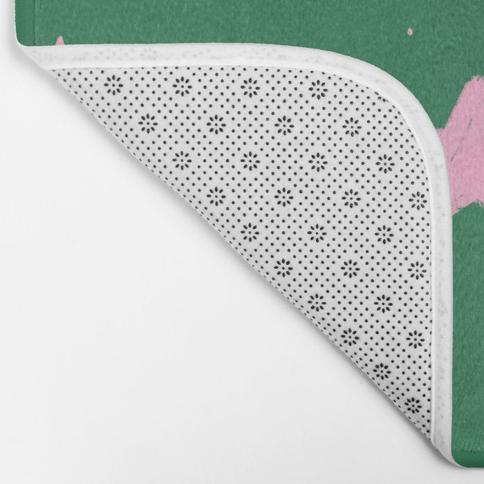 Pink nighttime stars  Bath Mat Gallery Image 2