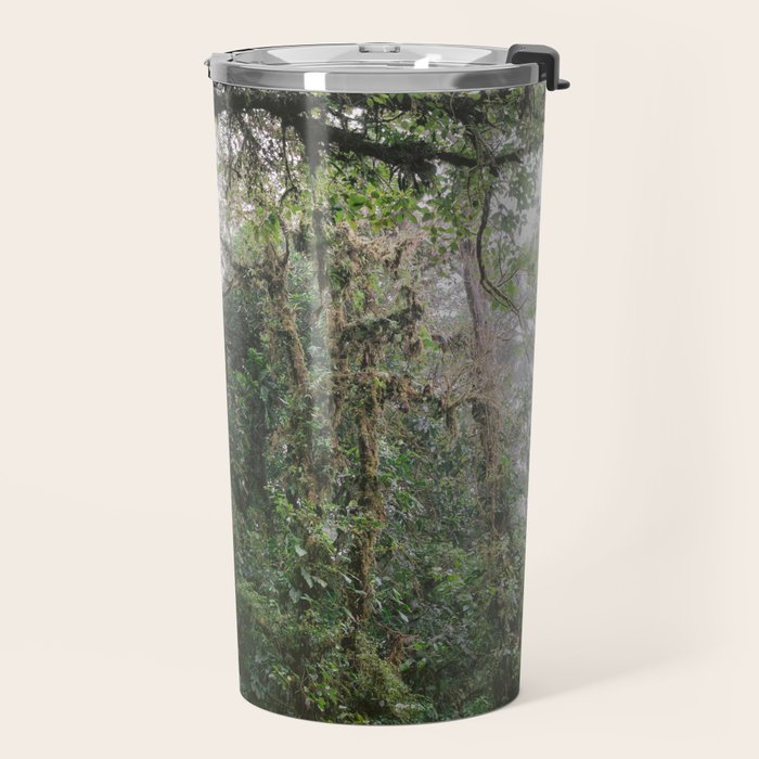 Monteverde Cloud forest | Costa Rica nature eco travel photography | Shades of green Travel Mug Gallery Image 2