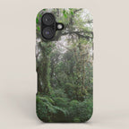 Monteverde Cloud forest | Costa Rica nature eco travel photography | Shades of green iPhone Case Gallery Image 1