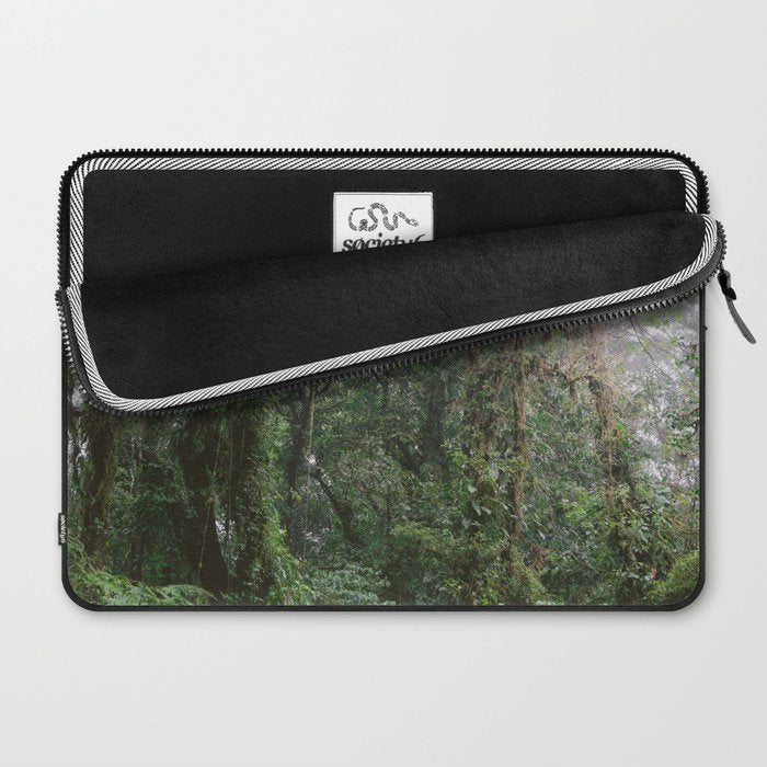 Monteverde Cloud forest | Costa Rica nature eco travel photography | Shades of green Laptop Sleeve Gallery Image 2