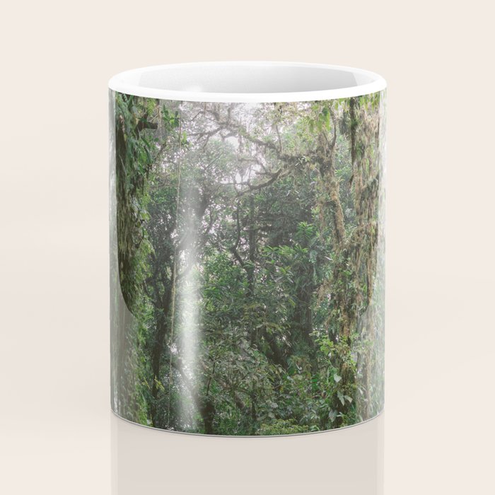 Monteverde Cloud forest | Costa Rica nature eco travel photography | Shades of green Coffee Mug Gallery Image 4