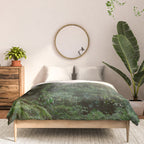 Monteverde Cloud forest | Costa Rica nature eco travel photography | Shades of green Comforter Gallery Image 3
