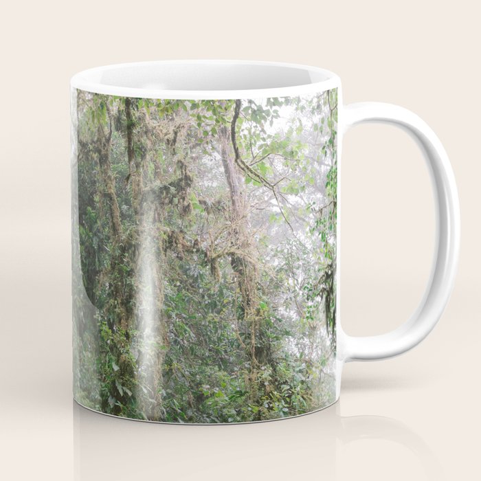Monteverde Cloud forest | Costa Rica nature eco travel photography | Shades of green Coffee Mug Gallery Image 1