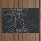 Minimalist Landscape 3 Outdoor Rug Gallery Image 1