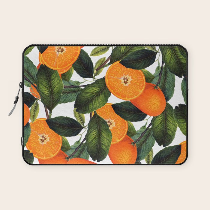 The Forbidden Orange #society6 #decor #buyart Laptop Sleeve Gallery Image 1