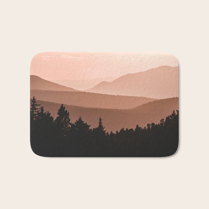 Lost in the Smoky Mountains Bath Mat Gallery Image 1