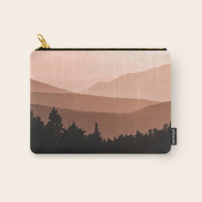 Lost in the Smoky Mountains Carry All Pouch Gallery Image 1