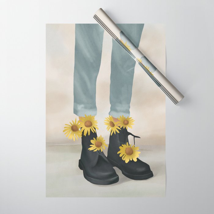 My Boots Wrapping Paper Gallery Image 1