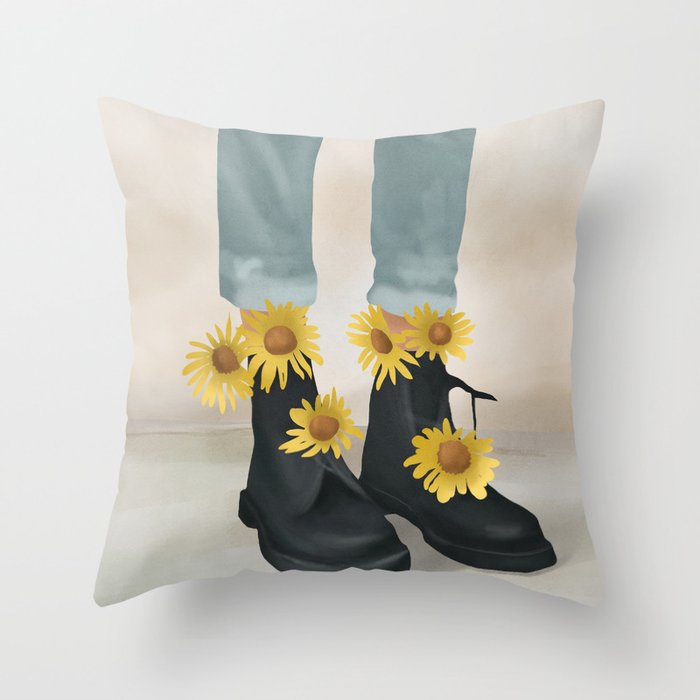 My Boots Throw Pillow Gallery Image 6