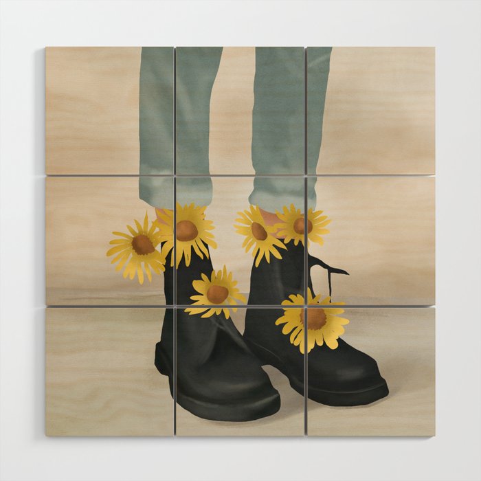 My Boots Wood Wall Art Gallery Image 1