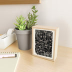 abstract line art faces 4 Mini Art Print Gallery Image 2
