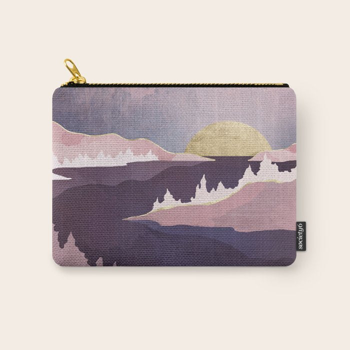 Mauve Lake Carry All Pouch Gallery Image 1
