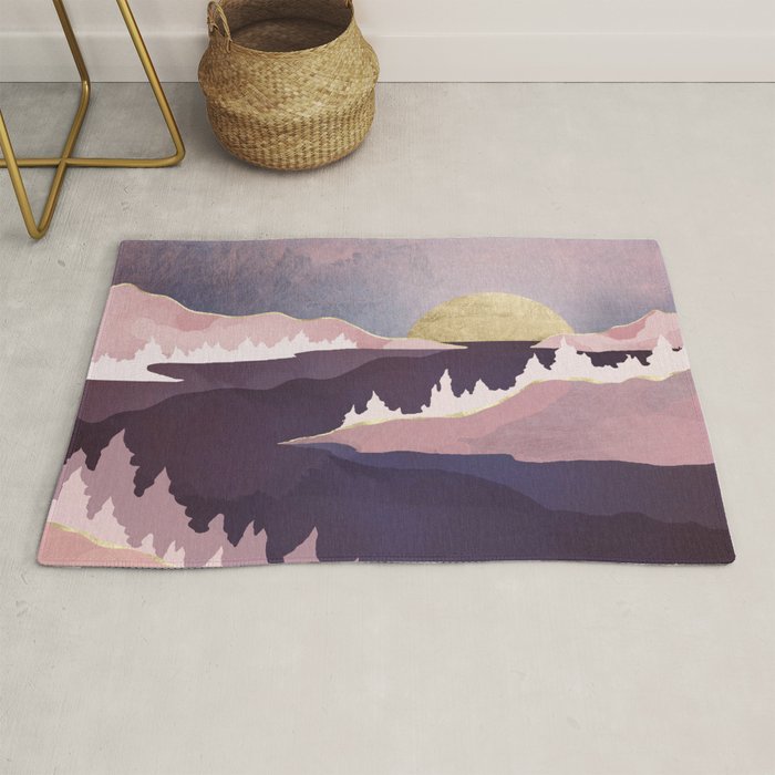 Mauve Lake Rug Gallery Image 1