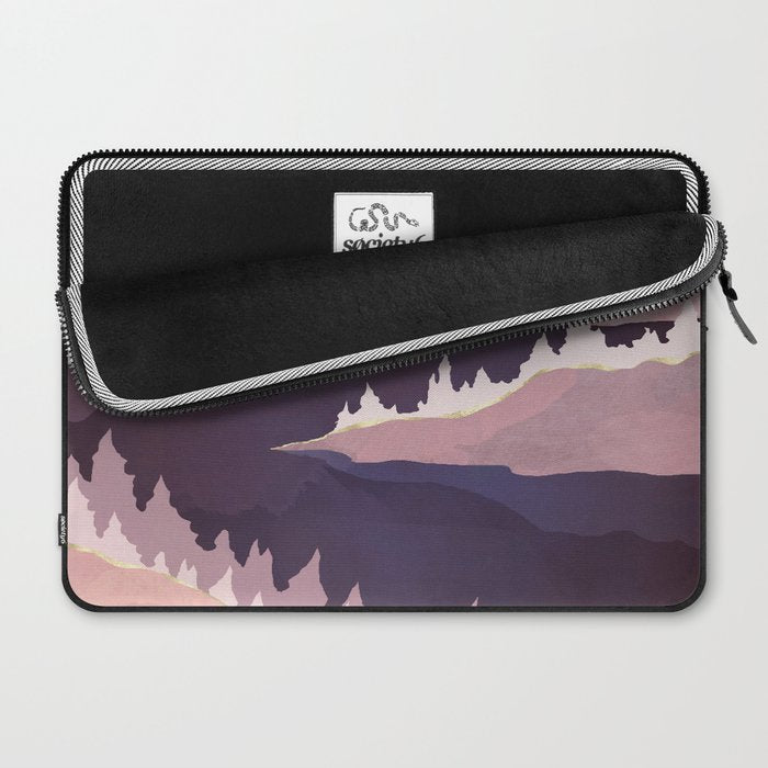 Mauve Lake Laptop Sleeve Gallery Image 2