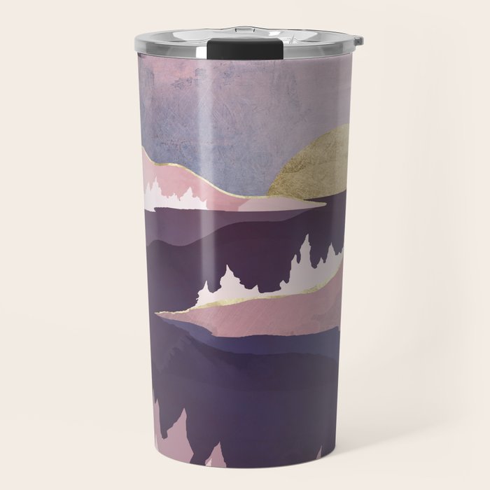Mauve Lake Travel Mug Gallery Image 1