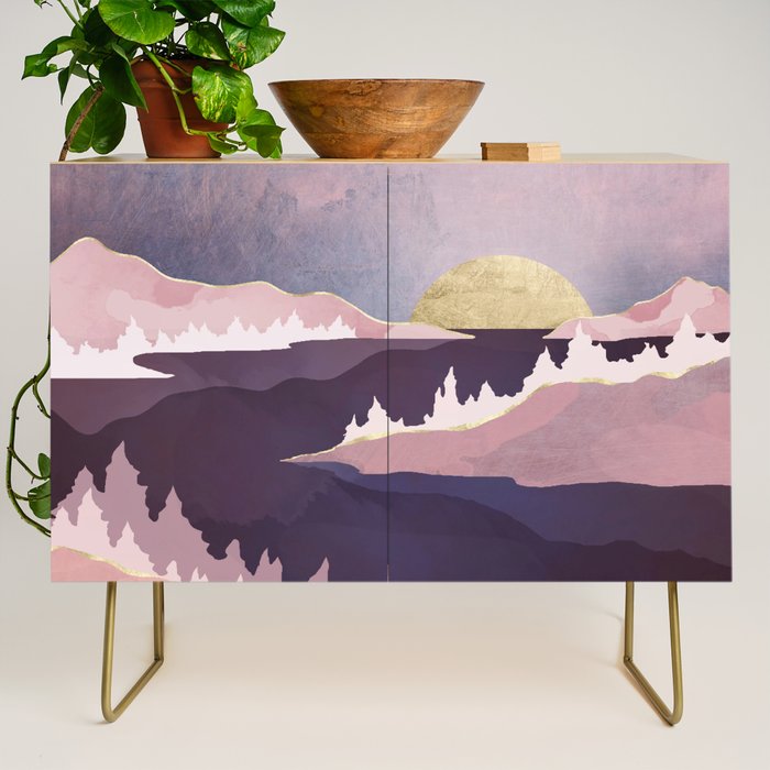 Mauve Lake Credenza Gallery Image 1
