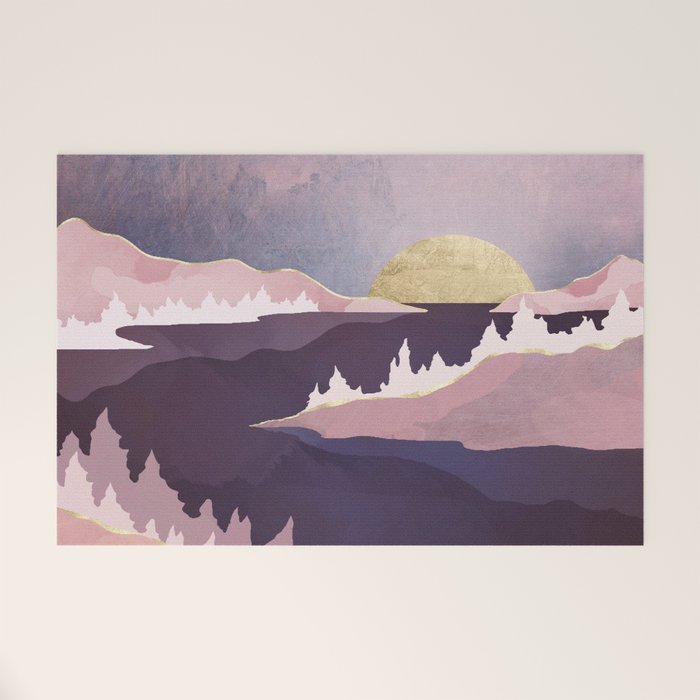 Mauve Lake Welcome Mat Gallery Image 1