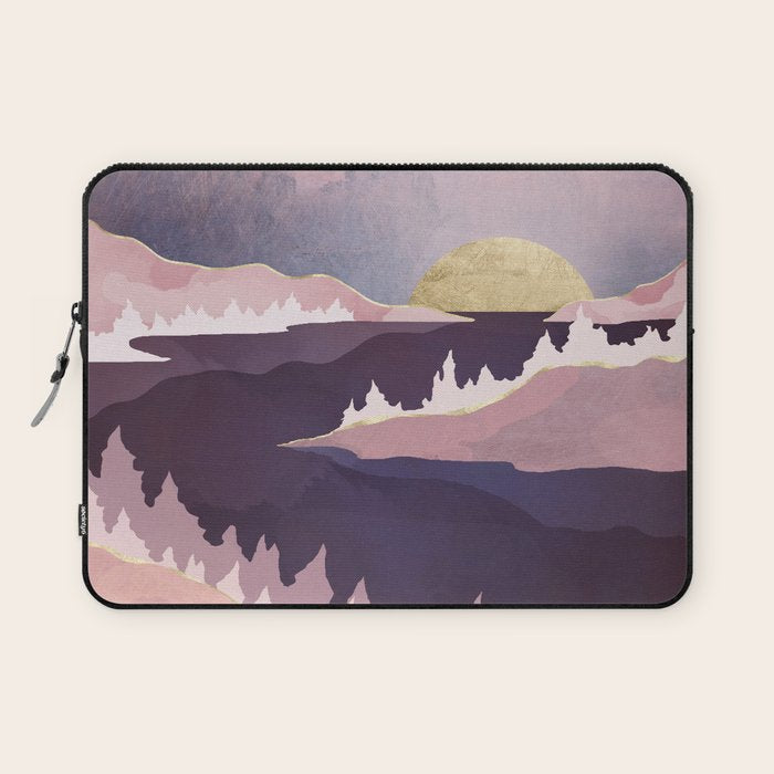 Mauve Lake Laptop Sleeve Gallery Image 1