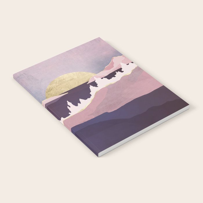 Mauve Lake Notebook Gallery Image 1
