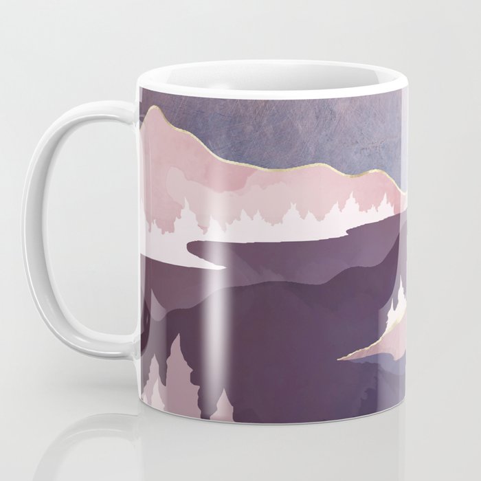 Mauve Lake Coffee Mug Gallery Image 3