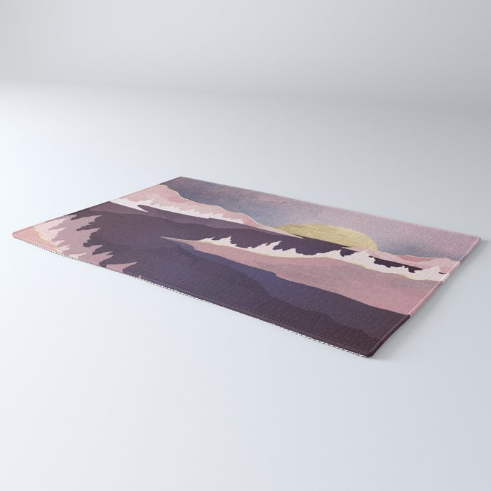 Mauve Lake Rug Gallery Image 3