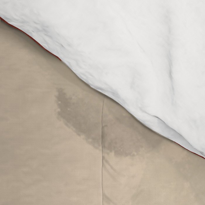 Minimal White Cat 3 Comforter Gallery Image 4