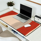 Minimal White Cat 3 Desk Mat Gallery Image 2