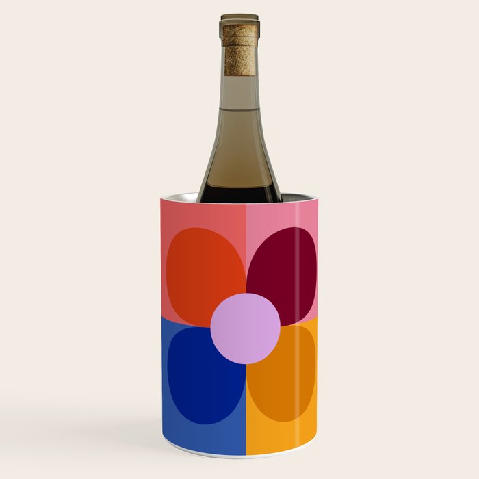 Color Block Bloom Wine Chiller Gallery Image 3