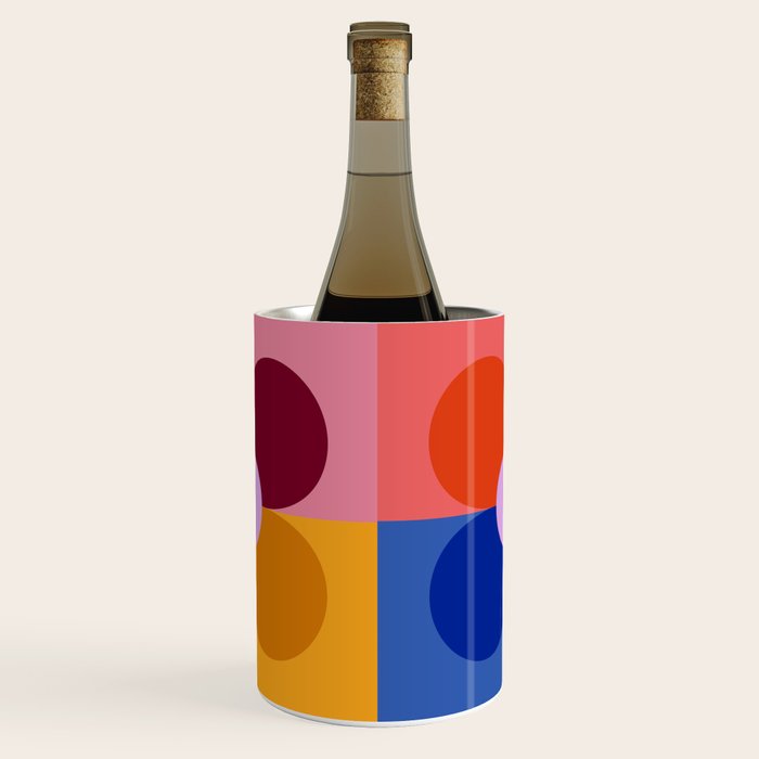 Color Block Bloom Wine Chiller Gallery Image 1