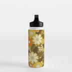 1970s Retro/Vintage Floral Pattern Water Bottle Gallery Image 3