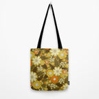 1970s Retro/Vintage Floral Pattern Tote Bag Gallery Image 2