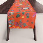 Autumn garden plants Table Runner Gallery Image 1
