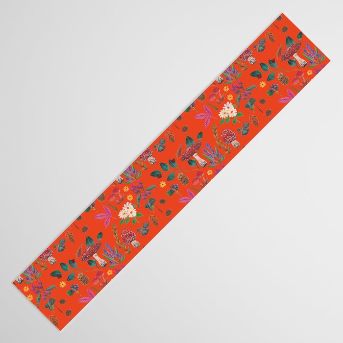 Autumn garden plants Table Runner Gallery Image 3