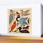 Midwest Birds Guide Wall Mural Gallery Image 2