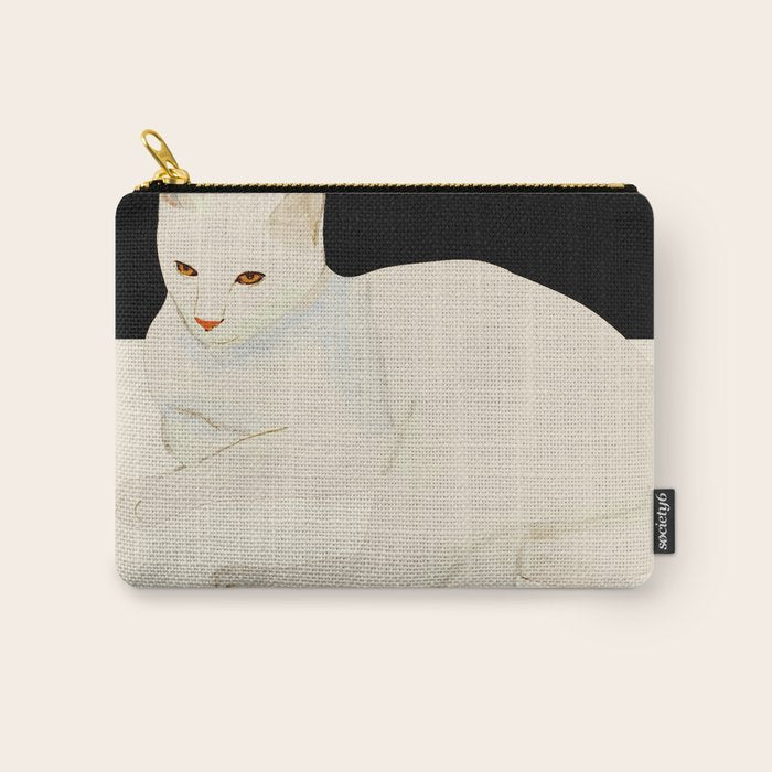 Minimal Abstract Art Cat 6 Carry All Pouch Gallery Image 1