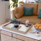 Minimal Abstract Art Cat 6 Serving Tray Gallery Image 2
