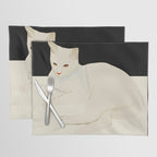 Minimal Abstract Art Cat 6 Placemat Gallery Image 1