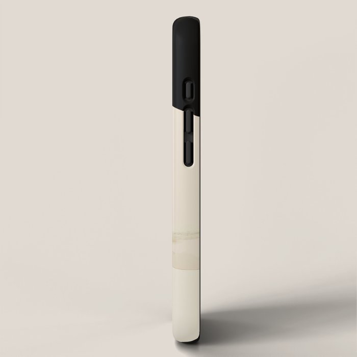Minimal Abstract Art Cat 6 iPhone Case Gallery Image 2