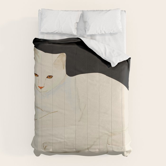 Minimal Abstract Art Cat 6 Comforter Gallery Image 6