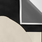 Minimal Abstract Art Cat 6 Wall Tapestry Gallery Image 3