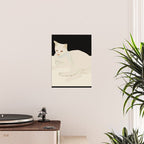 Minimal Abstract Art Cat 6 Poster Gallery Image 2